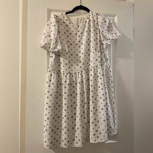 Never worn Loft Patterned Dress